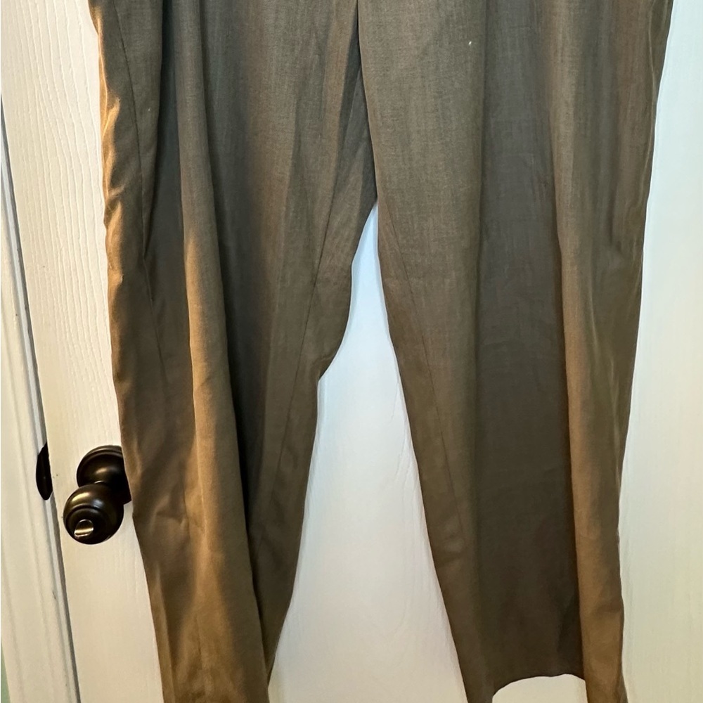 Perry Ellis brown dress pants men’s 42x30 inseam 29” - Picture 3 of 8